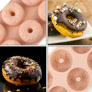 Molde Silicona Molde Reposteria Moldes Donuts Molde Donas 6c