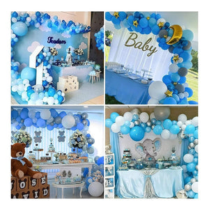 Pack X25 Set De Cumpleaños Globos Cumpleaños Globos Azul