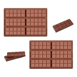 2 Moldes De Chocolate Moldes Barra De Chocolate Silicona 066 Molde Para Barras De Proteína Cavidades Rectangulares Medianas Molde Antiadherente Para Hornear Bandeja Rectangular Pasteleriuscl