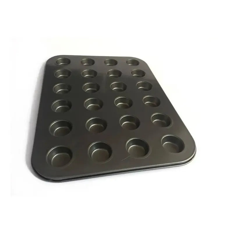 Molde 24cupcakes Molde Cupcake Reposteria Molde Para Tortas Bandeja Para Cupcakes Para Pequeños Bocados Y Preparación... Gris