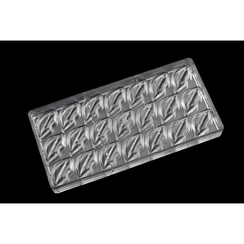 Pack X2 Molde Chocolate Acrilico Moldes Chocolate Molde Beso Gris