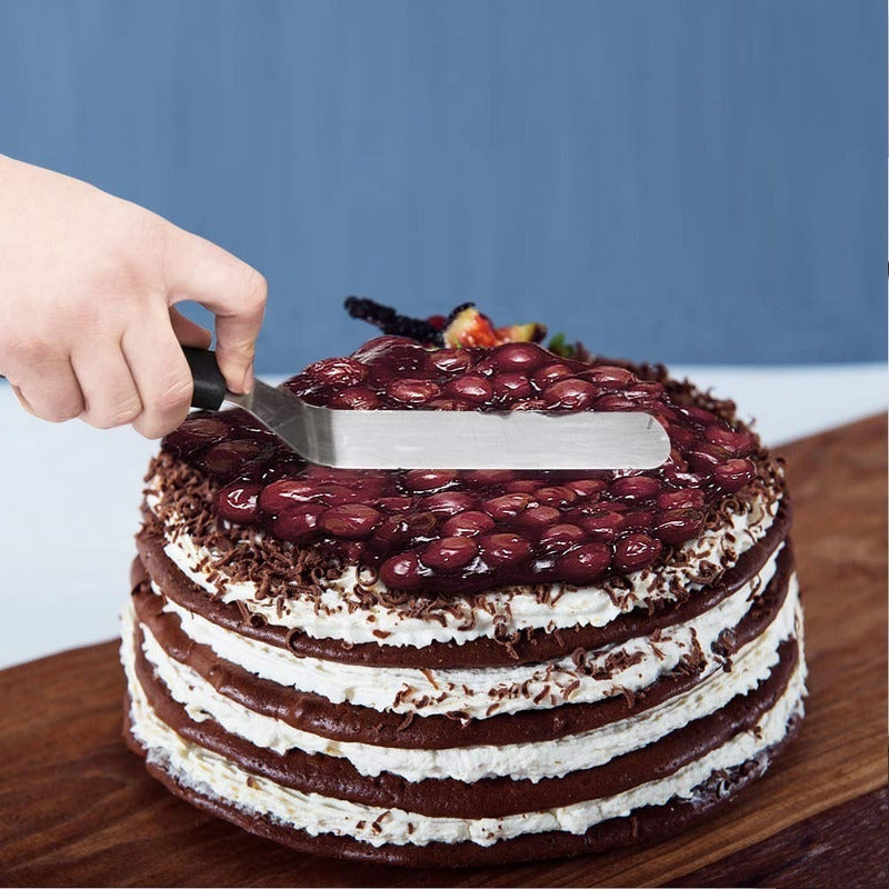 Espatula Repostera Espátula Decoracion Espatula Curva 27cm Gris