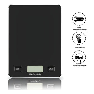 Gramera Digital Pesa Gramera Cocina Pesa Alimentos 5kg/0.01g