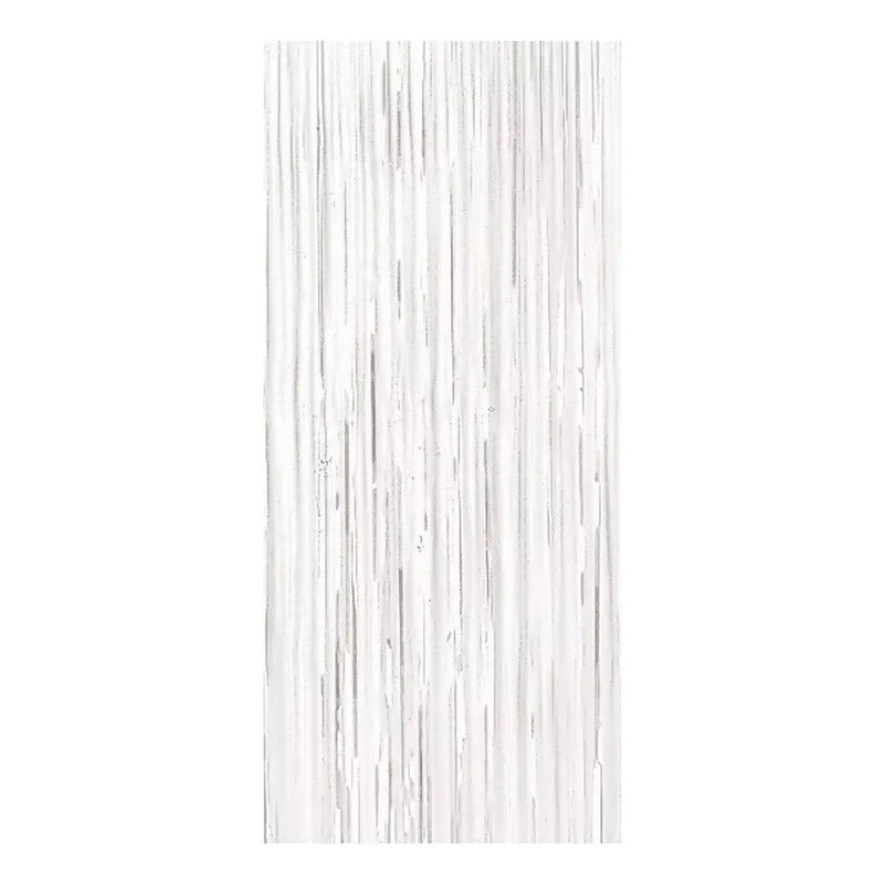 Guirnalda Cortina Metálicas Cortina De Cumpleaños Decoracion Blanco 101067