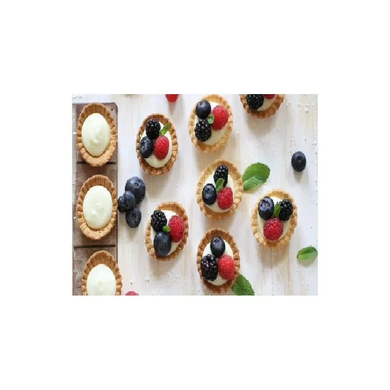 Pack X48 Molde Mini Tartaleta Tarta Moldes Reposteria 4,5cm Molde Tarta Individual Pequeña Molde Tarta Repostería Molde... Gris Oscuro