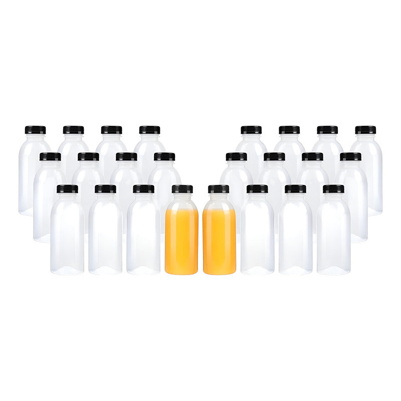 X24 Botellas Plasticas Transparentes Botellas Con Tapa 500ml Transparentes / Botellas Plasticas 500ml