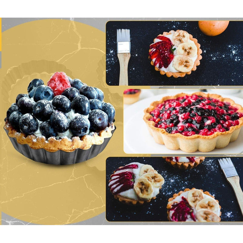 Moldes Tartas Moldes Tartaleta Desmontable Individual 10cm