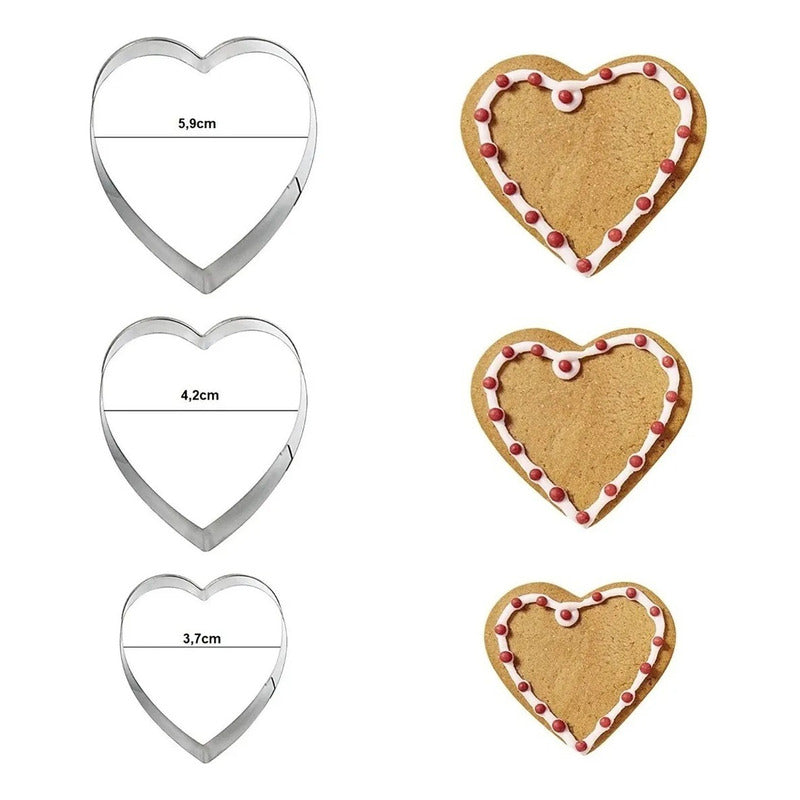 12 Moldes De Galleta Cortador Galletas Moldes Galletas 867 Plateado