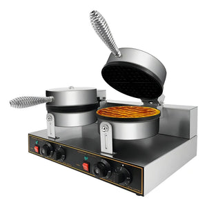 Waflera Doble Maquina Para Waffles Waflera Grande 2400w Wafleras Con Formas Waffle Maquina Para Hacer Waffles Maquina De Waffles Wuaflera Waflera Industrial Waflera Doble Maquina Waflera Pasteleriuscl