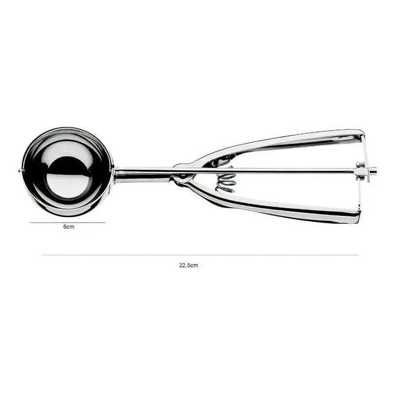 Cucharas Para Helado Cuchara Helado Cucharas De Helado 6cm Porcionadora Con Liberación De Gatillo Cuchara Para Helados Cucharas Para Servir Cucharas Para Hornear Pasteleriuscl Gris