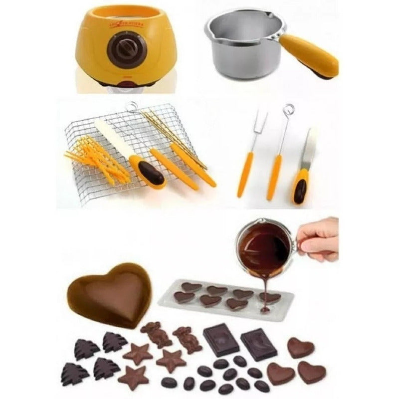 Fondue Chocolate Maquina De Chocolate Hervidores Electricos  Amarillo