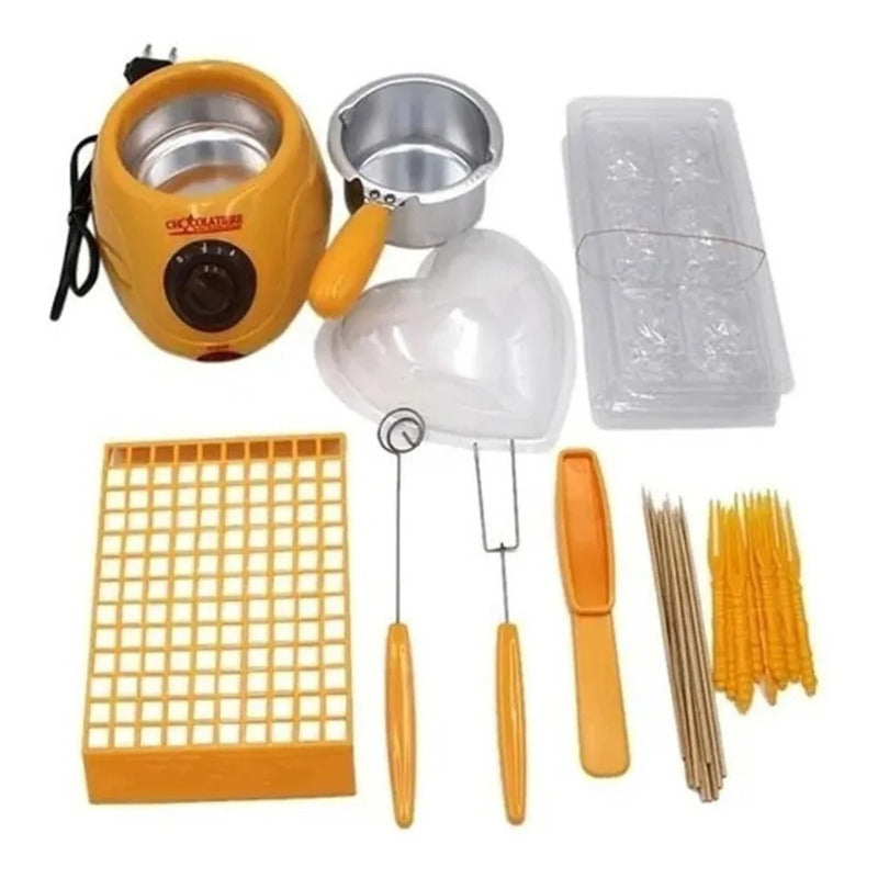 Fondue Chocolate Maquina De Chocolate Hervidores Electricos  Amarillo