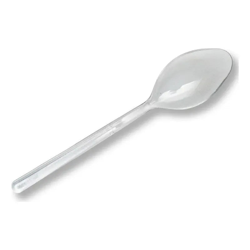 50 Cucharas Helado Cucharas Postres Cucharas Desechables Cucharas De Plástico Transparente Desechables Cucharaditas Desechables Cucharas De Plástico Degustación De Helados Postres Pasteleriuscl