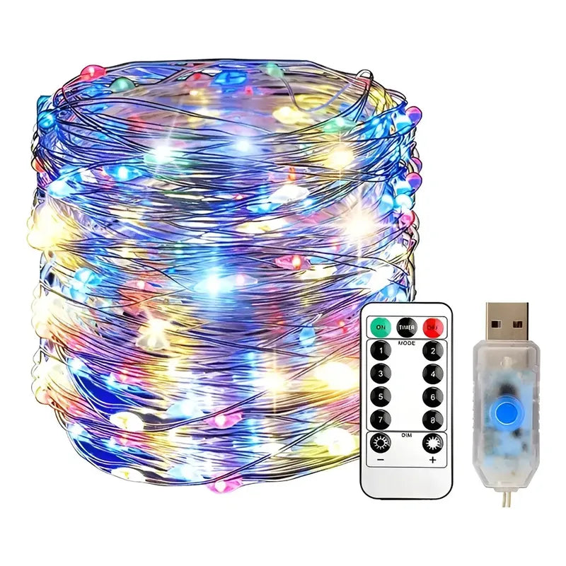 Cortina Luces Led Cortina De Luces Luces Navidad Led Control Cortina De Luces Led Cortina Luces Navidad Led Control Usb... Multicolor