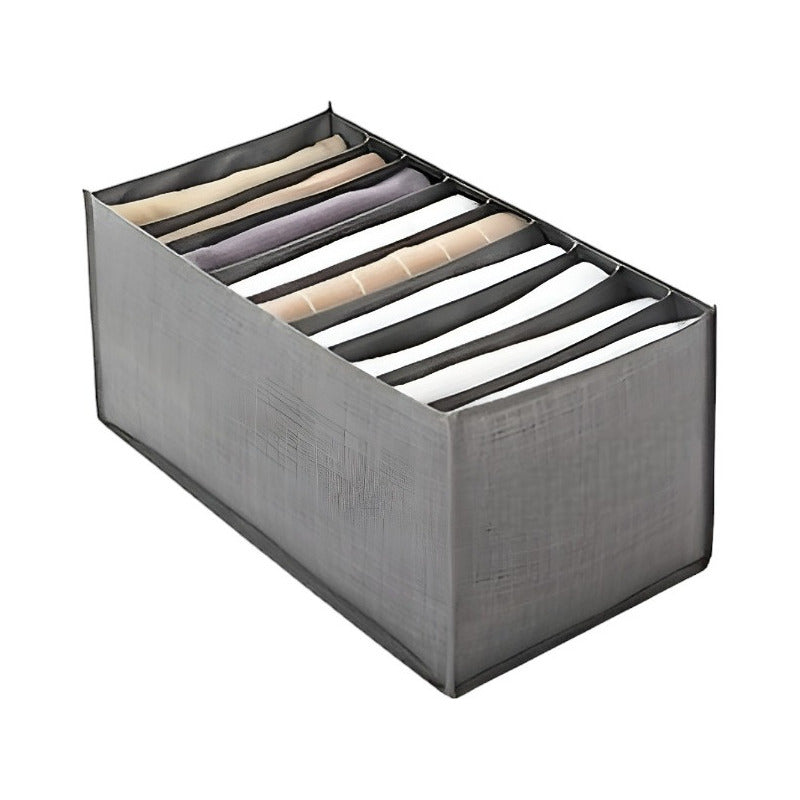 Organizador De Pantalones Caja Organizadora Closet Interior - Gris-191