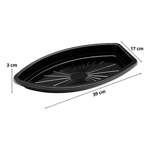 100 Envases Barcos De Sushi Bandeja C/tapa Barco Para Sushi Barco Sushi Plastico Envase Desechable Forma Barco Para Sushi C/tapa Bandejas Envase Comida Japonés Envase Delivery Envases Pasteleriuscl