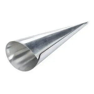Pack X6 Cono Molde Para Cannoli Cachito Croissant Pan Danes Gris Claro