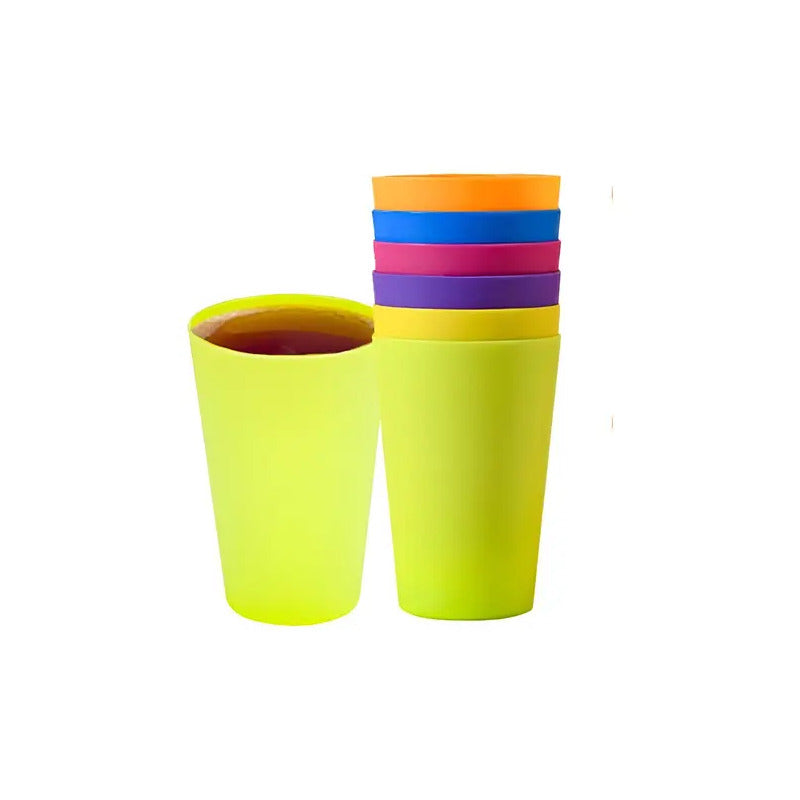 X12 Set De Vasos Vasos Plastico Vasos Reutilizables De Fiesta Vasos De Fiesta Vasos Plasticos Vaso Vasos De Plastico Pasteleriuscl Multicolor