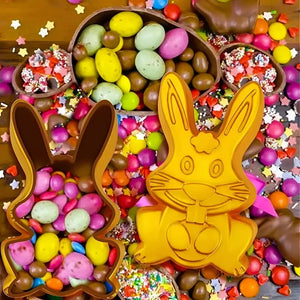 Molde Conejo De Pascua Molde Silicona Molde Chocolate Conejo Moldes De Fondant De Conejo Para Decoración De Pasteles... Blanco