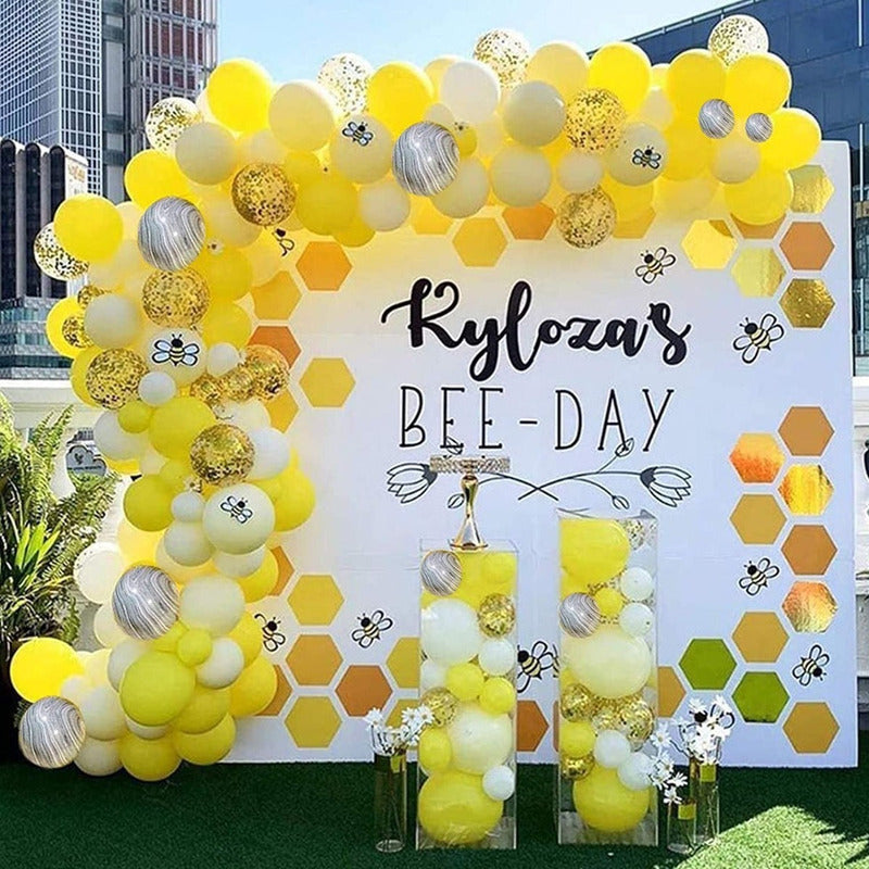 Pack 25 Set De Cumpleaños Globos Cumpleaños Globo Metalizado