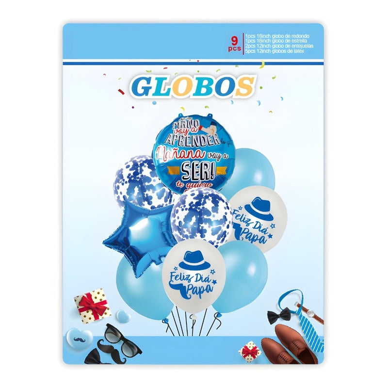 9 Globos Dia Del Padre Globo Dia Del Padre Globo Papa 1817