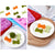 4 Molde Silicona Huesito Molde Patita Molde Pata Molde Hueso Multicolor