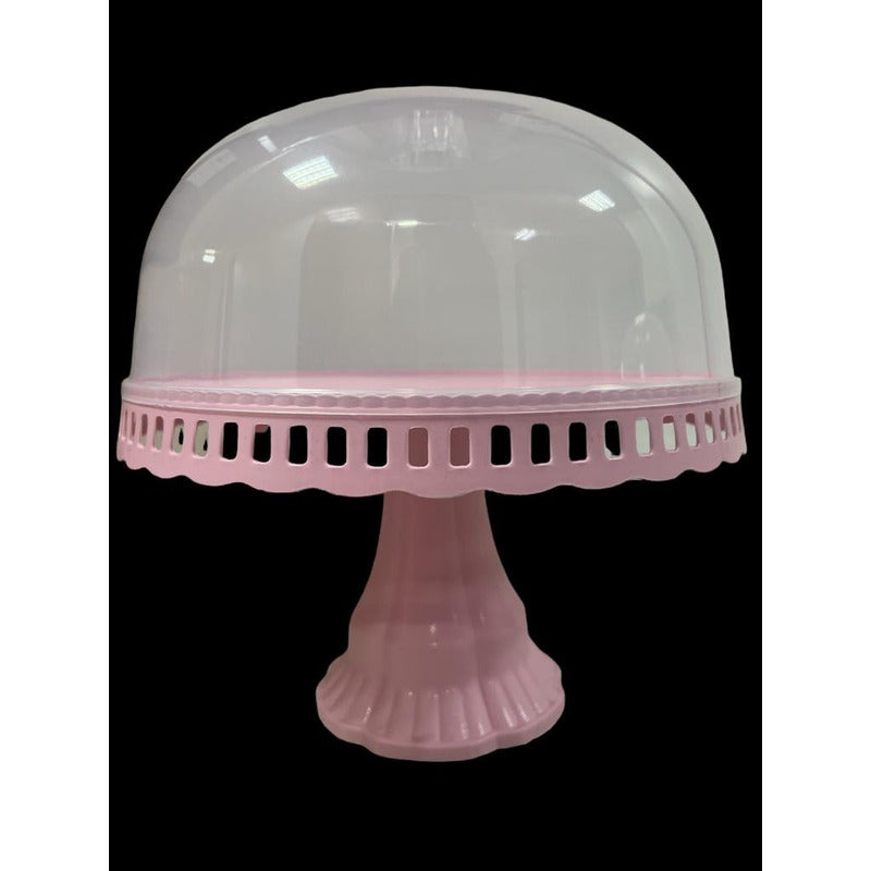 Porta Torta Con Tapa Bases Para Tortas Soporte Tortas 32 Cm