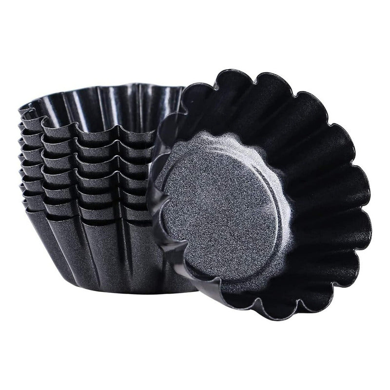 Pack 48 Moldes Mini Tartaleta Molde De Aluminio Para Postres - Gris 8275