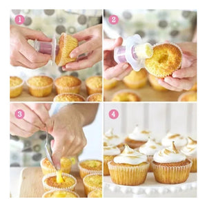 X2 Saca Bocado Para Cupcake Descorazonador Cupcake Ahuecador