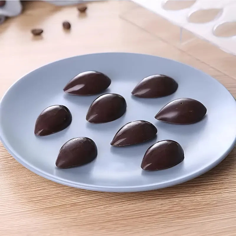 Molde Para Chocolate Ovalado De Acrílico Con 24 Cavidades Molde De Barra De Chocolate Herramientas Para Pastelería Molde De Chocolate 3d Molde Duradero Fácil Liberación Antiadherente Pasteleriuscl