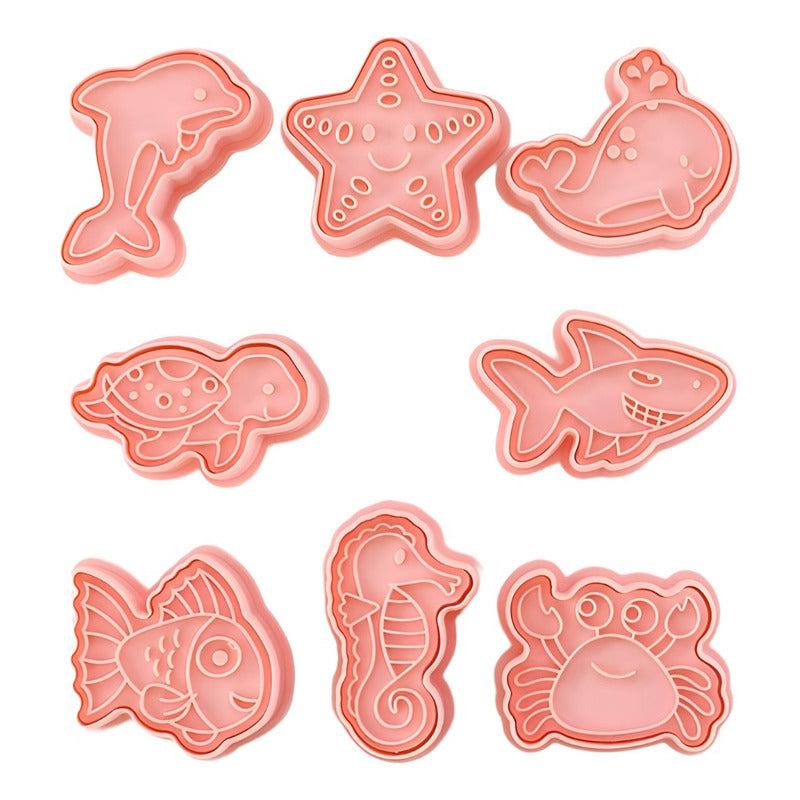Moldes Para Galletas Peces Molde Galletas Cortadores Mar - - Ck-17 Peces 109859