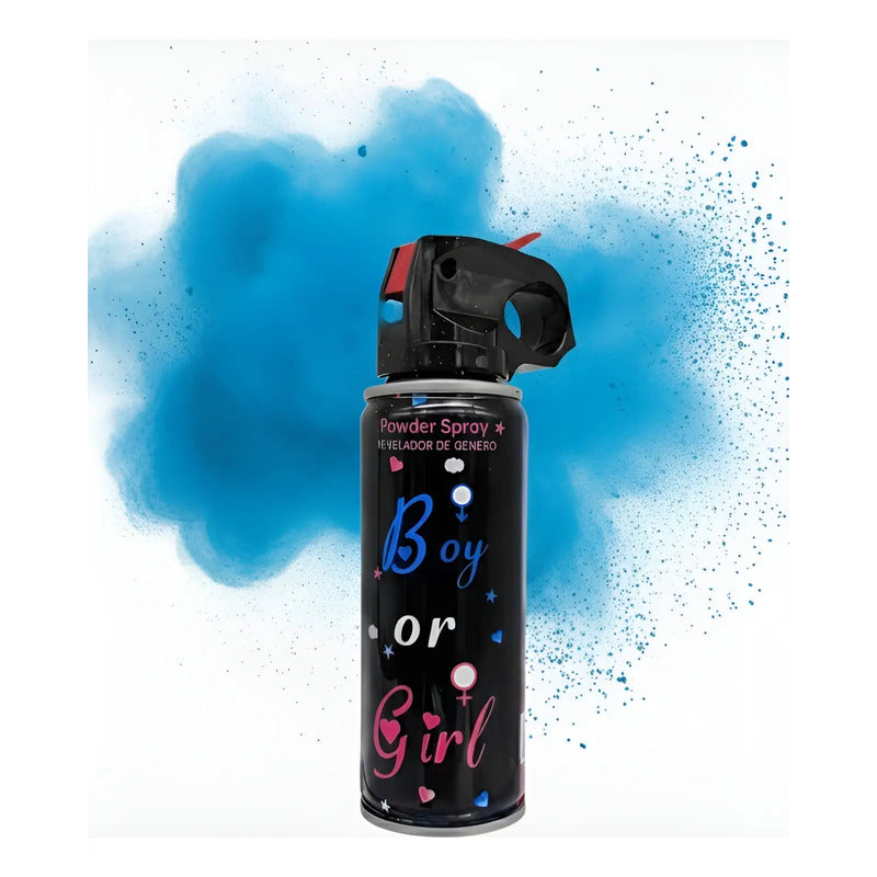 Extintor Revelacion Genero Extintor Humo Spray Color 110grs Azul