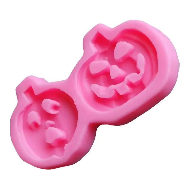 Molde De Silicona Molde Calabaza Molde Fondant Calabaza 2301 Rosa