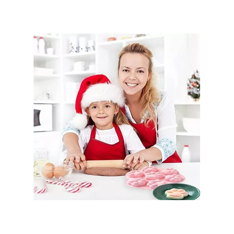 Pack X2 Moldes De Chocolate Moldes Silicona Patitas Patas  Multicolor