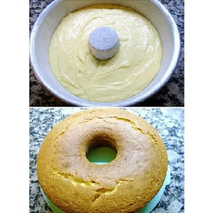 Molde Torta Molde Queque Redondo Molde Aluminio Flanera 20cm Moldes De Tubo Acanalado Para Hornear Pastel Molde Para... Plateado