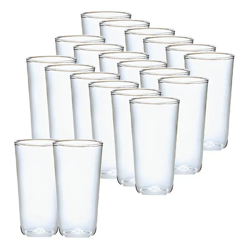 20 Set Vasos Desechables Vasos Reutilizables Vasos Cerveceros Vaso Plastico Vasos Plasticos Vasos Acrilicos Vaso Grande 300ml Pasteleriuscl Transparente