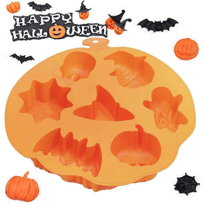 Moldes Halloween Moldes Silicona Halloween Molde Calabaza 7 Naranja
