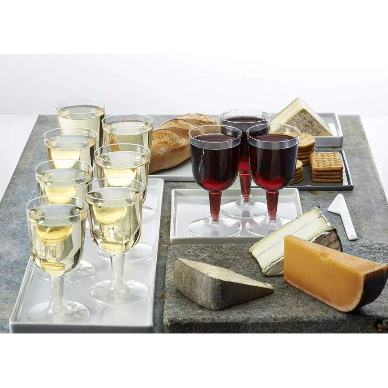 30 Copas De Vino Copa Acrilico Copa Plastico Copas 6oz/177ml Transparente