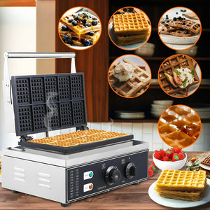 Waflera Industrial Wafleras Maquina De Waffles Mini 10pcs