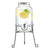 Dispensador De Bebidas Con Atril Jarro De Vidrio Jarros 6l Transparente / Dispensador Liso Con Atril 6l