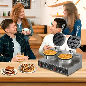 Waflera Doble Maquina Para Waffles Waflera Grande 2400w Wafleras Con Formas Waffle Maquina Para Hacer Waffles Maquina De Waffles Wuaflera Waflera Industrial Waflera Doble Maquina Waflera Pasteleriuscl
