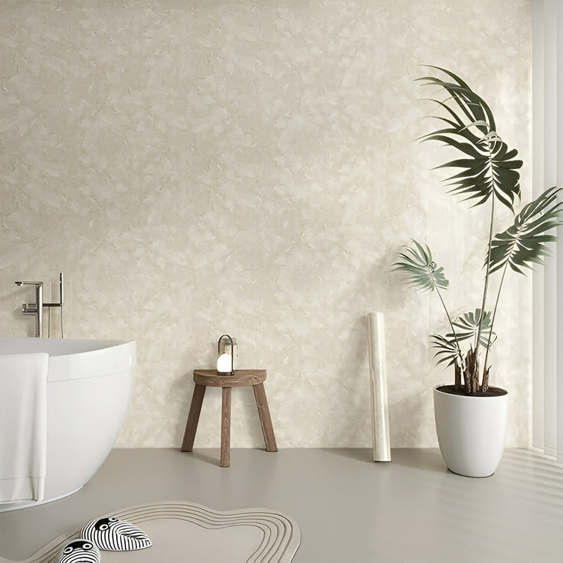 2 Papel Para Pared Papel Mural Pvc Autoadhesivo Marmol 10mts Beige