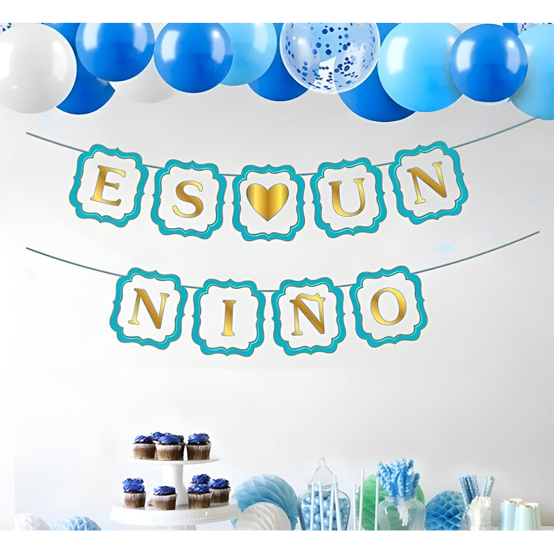 Guirnalda Revelacion De Genero Decoración Cotillon Fiestas