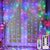 Cortina De Luces Luces Decorativas Guirnaldas Led Cortinaled Multicolor