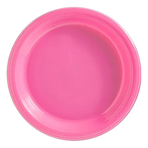 Set Cumpleaños Vasos Servilletas Platos Desechables 20 P/p Rosa