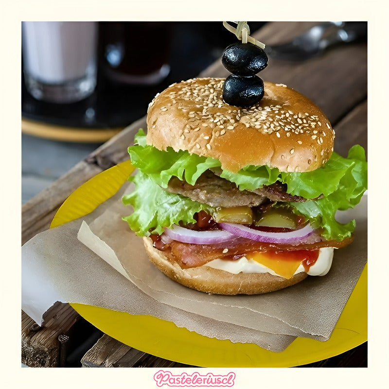 10 Platos Cumpleaños Platos De Papel Platos Desechables 18cm Amarillo