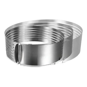 Cortador De Bizcocho Cortador De Torta 30cm + 1 Cuchillo Gris Claro