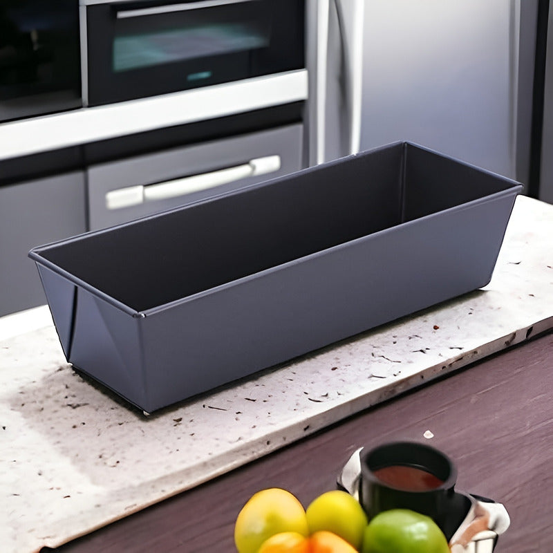 Pack X4 Molde Pan Molde Para Pan De Molde Rectangular 35cm Gris