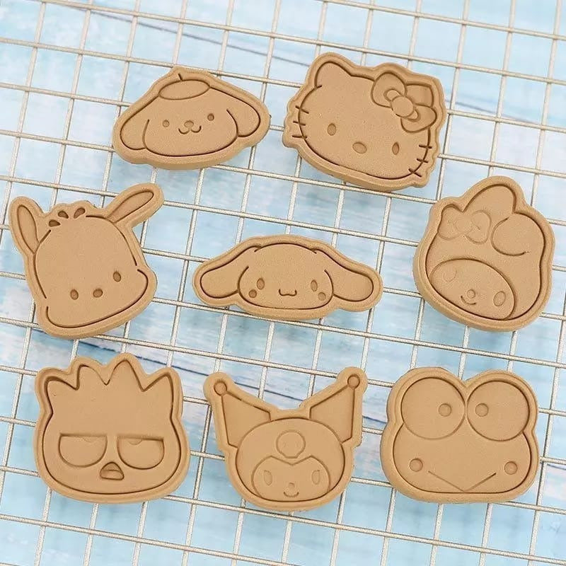 Cortador Galletas Hello Kitty Cortadores Galletas Badtz-maru Rosa