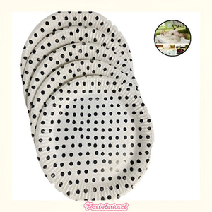 10 Platos De Papel Platos Desechables Platos Cumpleaños 23cm Blanco